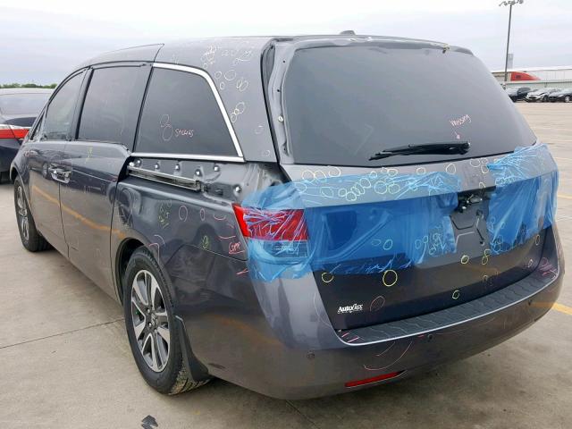 5FNRL5H97EB029356 - 2014 HONDA ODYSSEY TO CHARCOAL photo 3