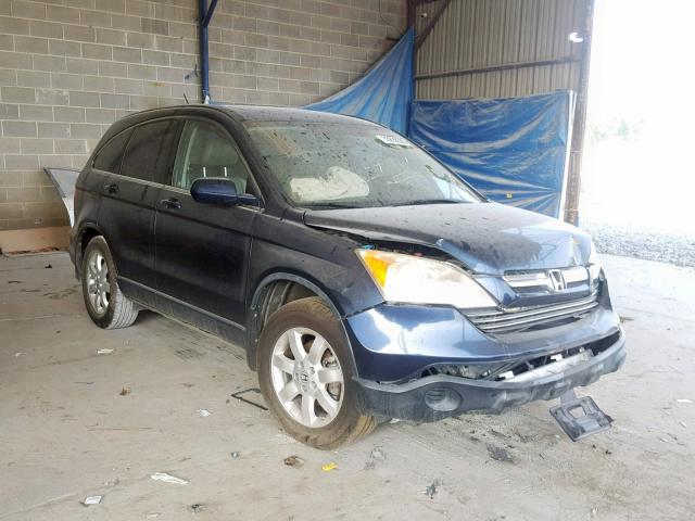 JHLRE38788C044742 - 2008 HONDA CR-V EXL BLUE photo 1