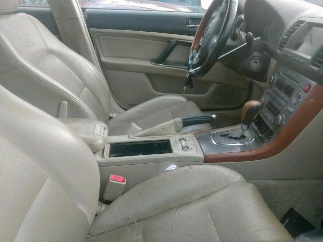 4S4BL86C964203501 - 2006 SUBARU LEGACY OUT TAN photo 5