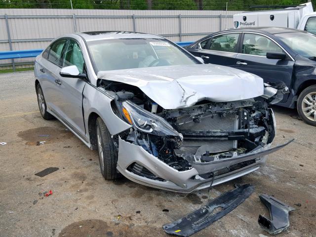 5NPE34AF4JH641678 - 2018 HYUNDAI SONATA SPO SILVER photo 1