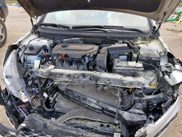 5NPE34AF4JH641678 - 2018 HYUNDAI SONATA SPO SILVER photo 7