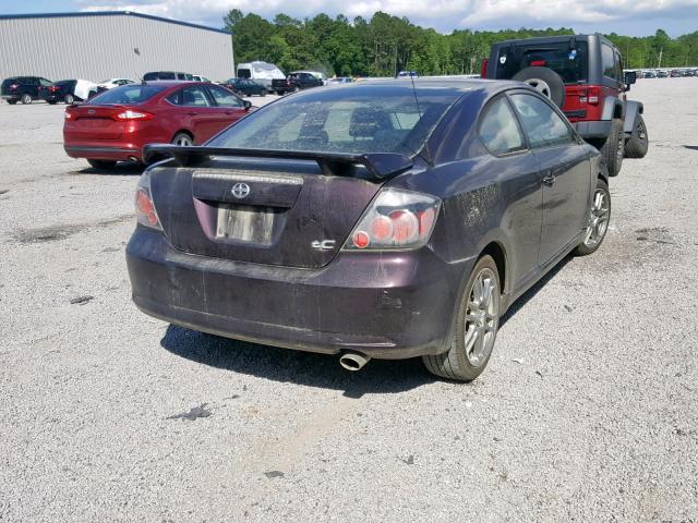 JTKDE167990291262 - 2009 TOYOTA SCION TC ბურგუნდია ფოტო 4