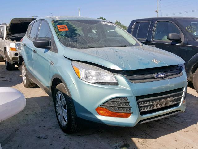 1FMCU0F73DUC86877 - 2013 FORD ESCAPE S BLUE photo 1