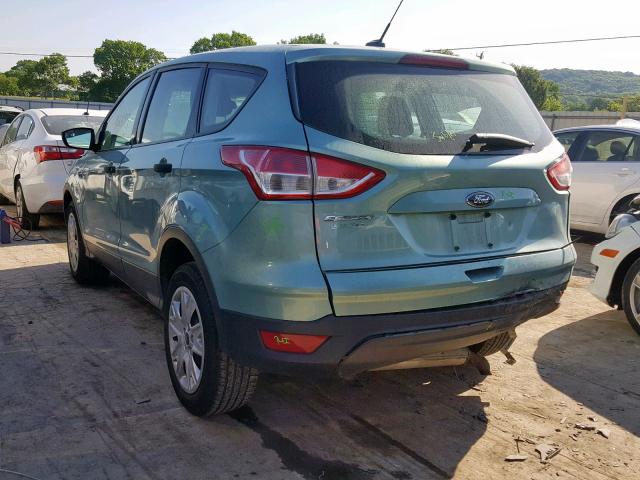 1FMCU0F73DUC86877 - 2013 FORD ESCAPE S BLUE photo 3