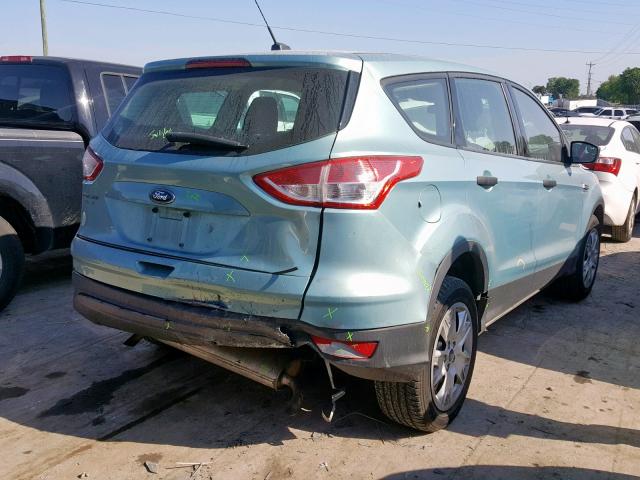 1FMCU0F73DUC86877 - 2013 FORD ESCAPE S BLUE photo 4