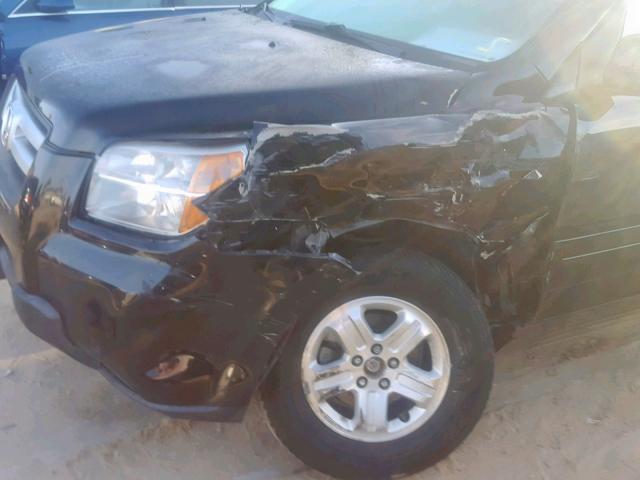 5FNYF18268B025785 - 2008 HONDA PILOT VP BLACK photo 9