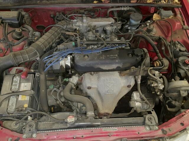 JHMBA824XPC800249 - 1993 HONDA PRELUDE BA RED photo 7