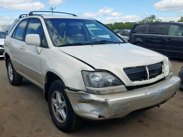 JT6HF10U3X0034719 - 1999 LEXUS RX 300 WHITE photo 1