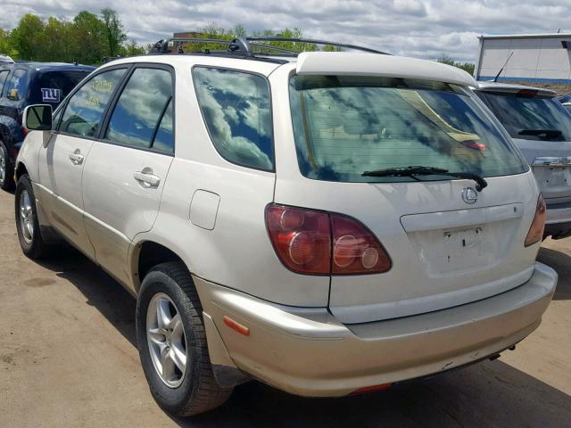 JT6HF10U3X0034719 - 1999 LEXUS RX 300 WHITE photo 3