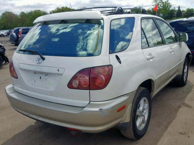 JT6HF10U3X0034719 - 1999 LEXUS RX 300 WHITE photo 4