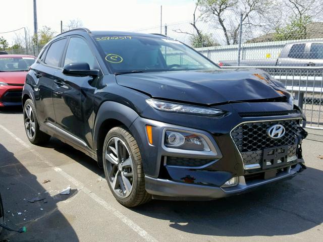 KM8K5CA58JU118745 - 2018 HYUNDAI KONA ULTIM BLACK photo 1