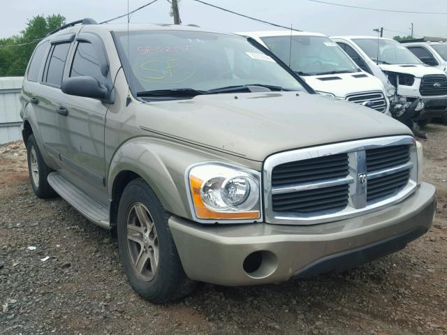 1D4HB48N66F191078 - 2006 DODGE DURANGO SL TAN photo 1