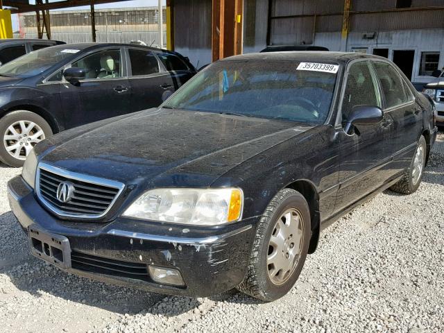 JH4KA96654C004800 - 2004 ACURA 3.5RL BLACK photo 2