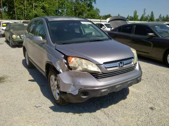 JHLRE38797C006449 - 2007 HONDA CR-V EXL SILVER photo 1