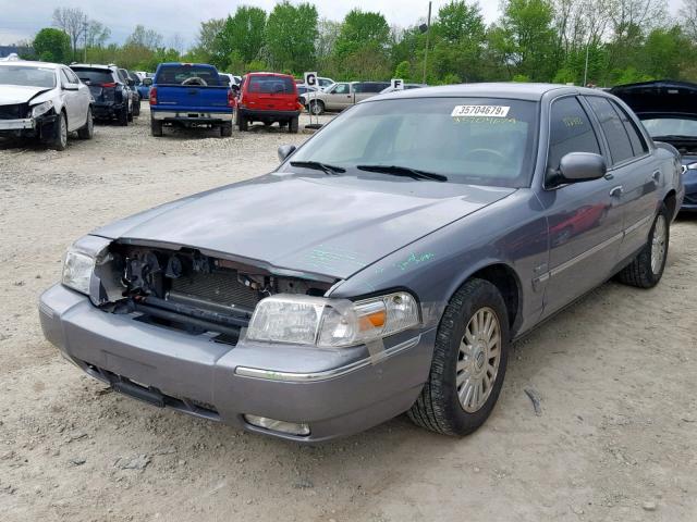 2MEFM75V16X622076 - 2006 MERCURY GRAND MARQ GRAY photo 2