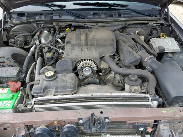 2MEFM75V16X622076 - 2006 MERCURY GRAND MARQ GRAY photo 7