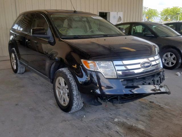 2FMDK38C07BA45309 - 2007 FORD EDGE SEL BLACK photo 1