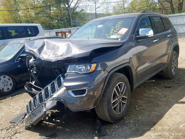 1C4RJFBG3KC712263 - 2019 JEEP GRAND CHER GRAY photo 2