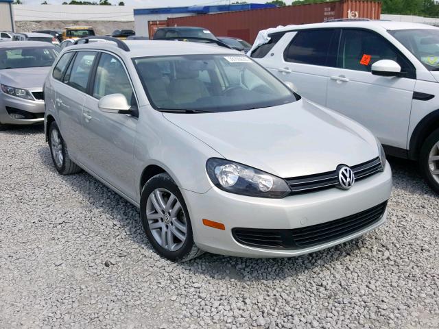 3VWPL7AJ3CM631670 - 2012 VOLKSWAGEN JETTA TDI SILVER photo 1