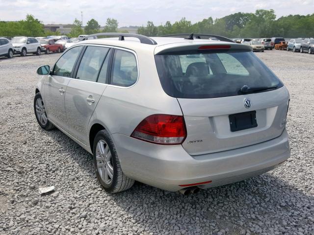 3VWPL7AJ3CM631670 - 2012 VOLKSWAGEN JETTA TDI SILVER photo 3