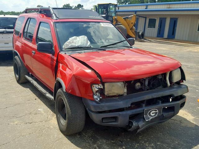 5N1ED28Y8YC502924 - 2000 NISSAN XTERRA XE RED photo 1