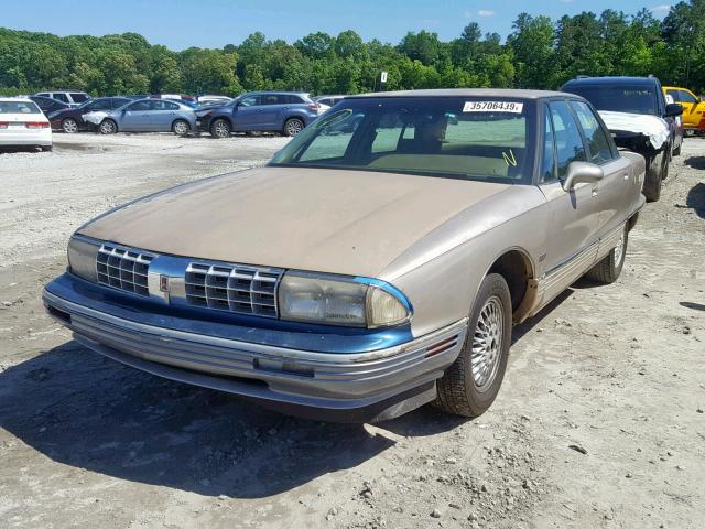 1G3CX53L7N4323926 - 1992 OLDSMOBILE 98 REGENCY TAN photo 2