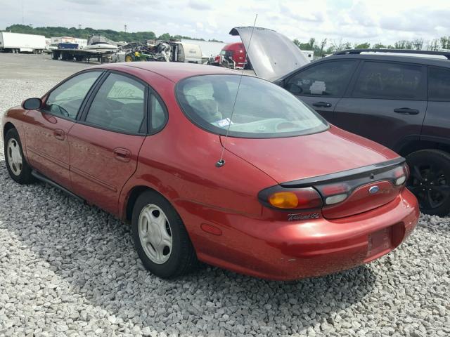 1FALP52U9TG253518 - 1996 FORD TAURUS GL RED photo 3