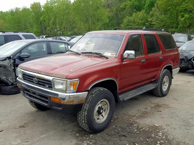 JT3VN39W0S0210492 - 1995 TOYOTA 4RUNNER VN RED photo 2