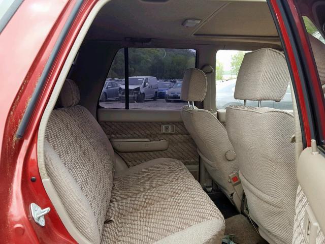 JT3VN39W0S0210492 - 1995 TOYOTA 4RUNNER VN RED photo 6