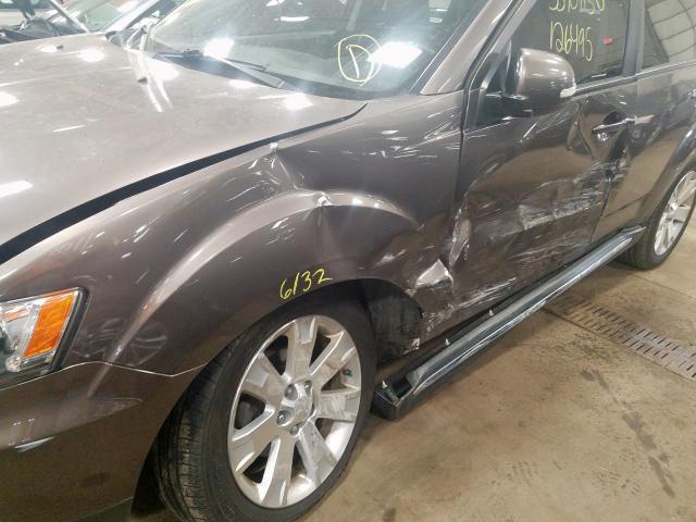 JA4AS3AW0BU034299 - 2011 MITSUBISHI OUTLANDER SE  ფოტო 10