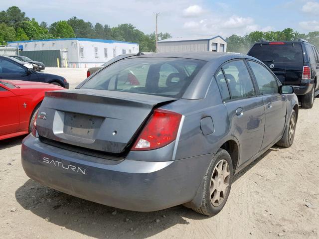 1G8AJ54F85Z131896 - 2005 SATURN ION LEVEL GRAY photo 4