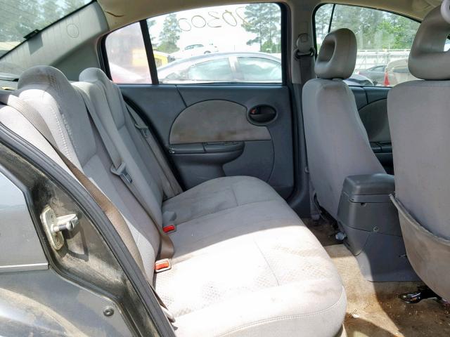 1G8AJ54F85Z131896 - 2005 SATURN ION LEVEL GRAY photo 6
