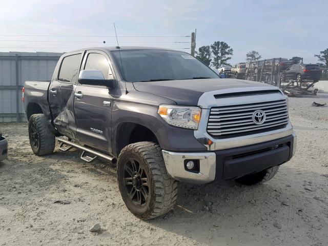 5TFHW5F19GX528930 - 2016 TOYOTA TUNDRA CRE GRAY photo 1