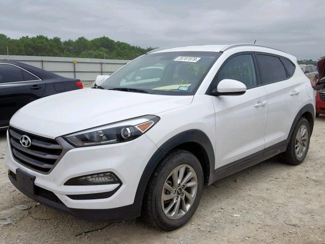 KM8J3CA47GU122528 - 2016 HYUNDAI TUCSON LIM WHITE photo 2