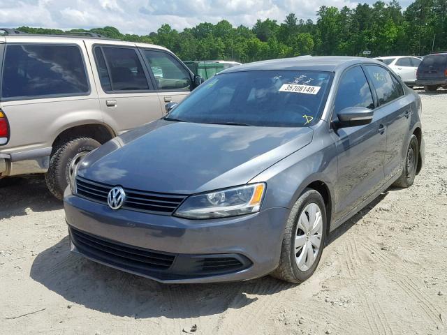 3VWDZ7AJ6BM377808 - 2011 VOLKSWAGEN JETTA SE GRAY photo 2