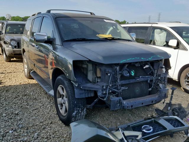 5N1AA08A54N710708 - 2004 NISSAN ARMADA SE GREEN photo 1