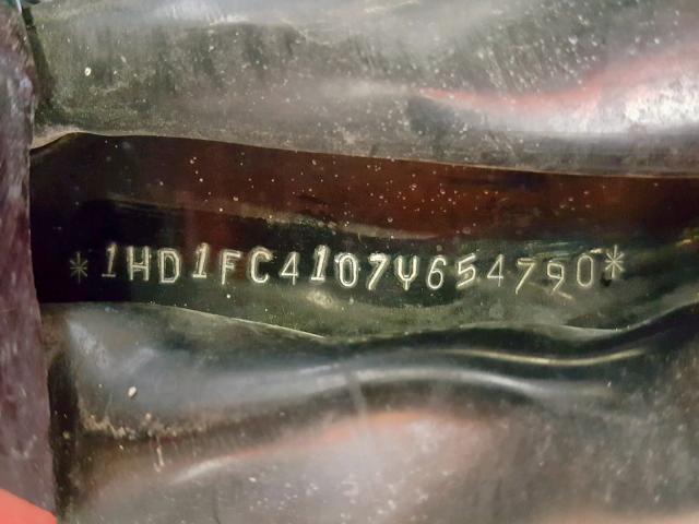 1HD1FC4107Y654790 - 2007 HARLEY-DAVIDSON FLHTCUI TWO TONE photo 10