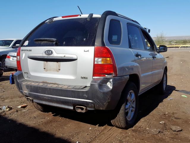 KNDJE723587540744 - 2008 KIA SPORTAGE EX  photo 4