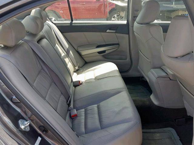 1HGCP368X9A002757 - 2009 HONDA ACCORD EXL GRAY photo 6