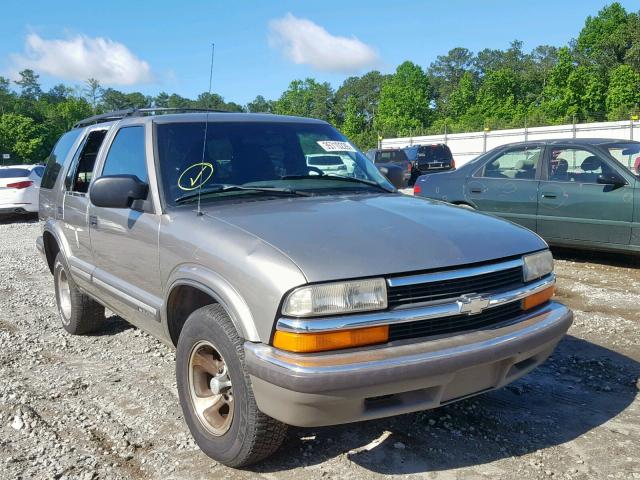 1GNCS13WXX2139698 - 1999 CHEVROLET BLAZER TAN photo 1