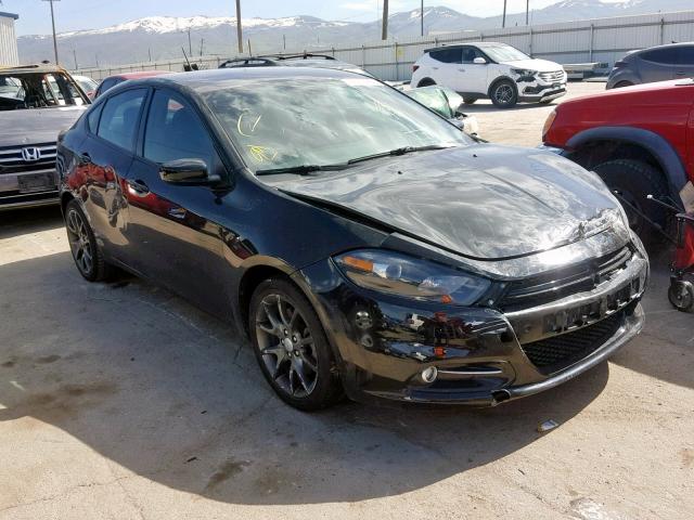 1C3CDFBH2DD134292 - 2013 DODGE DART SXT BLACK photo 1