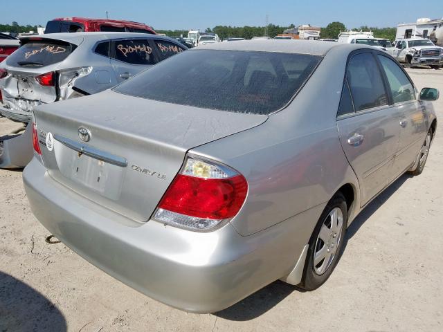 4T1BE32K35U517623 - 2005 TOYOTA CAMRY LE  photo 4