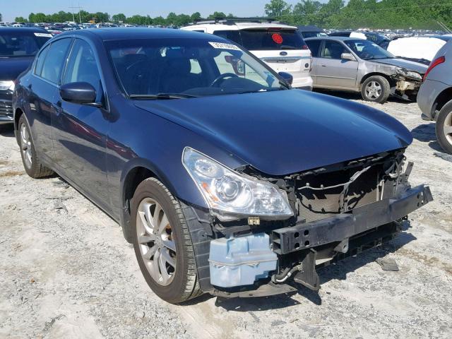 JNKCV61F69M360141 - 2009 INFINITI G37 BLUE photo 1