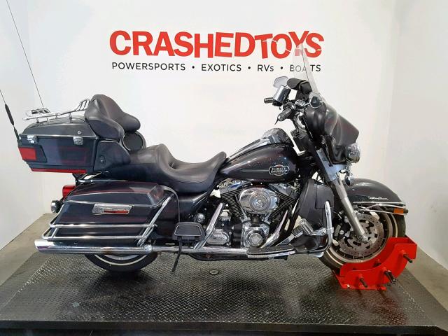 1HD1FC4138Y645082 - 2008 HARLEY-DAVIDSON FLHTCUI BLACK photo 1