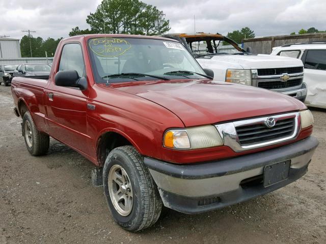 4F4YR12C9YTM05510 - 2000 MAZDA B2500 BURGUNDY photo 1