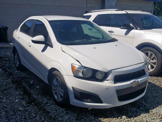 1G1JA5SH5C4188411 - 2012 CHEVROLET SONIC LS WHITE photo 1