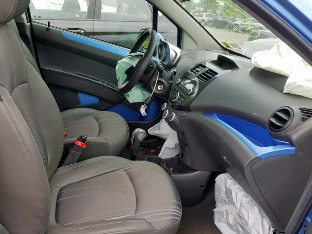 KL8CB6S96EC592010 - 2014 CHEVROLET SPARK LS BLUE photo 5