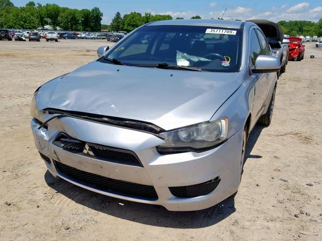 JA3AU16U38U034963 - 2008 MITSUBISHI LANCER DE SILVER photo 2