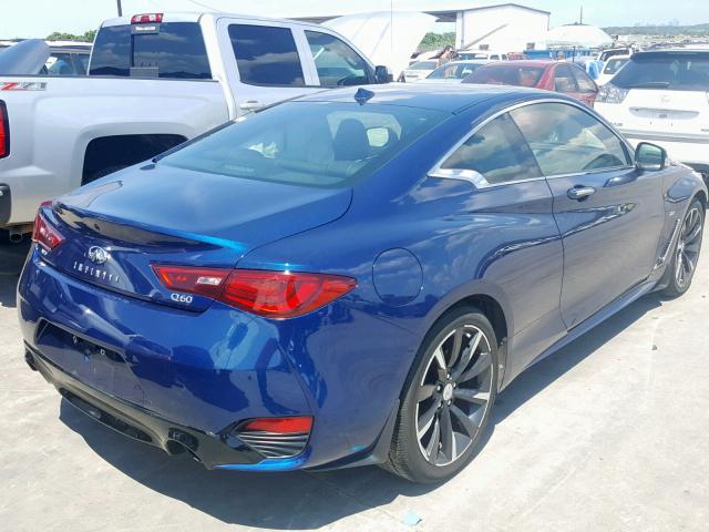 JN1EV7EL1HM552424 - 2017 INFINITI Q60 PREMIU BLUE photo 4