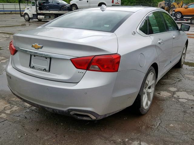 1G1155S38EU123984 - 2014 CHEVROLET IMPALA LTZ SILVER photo 4